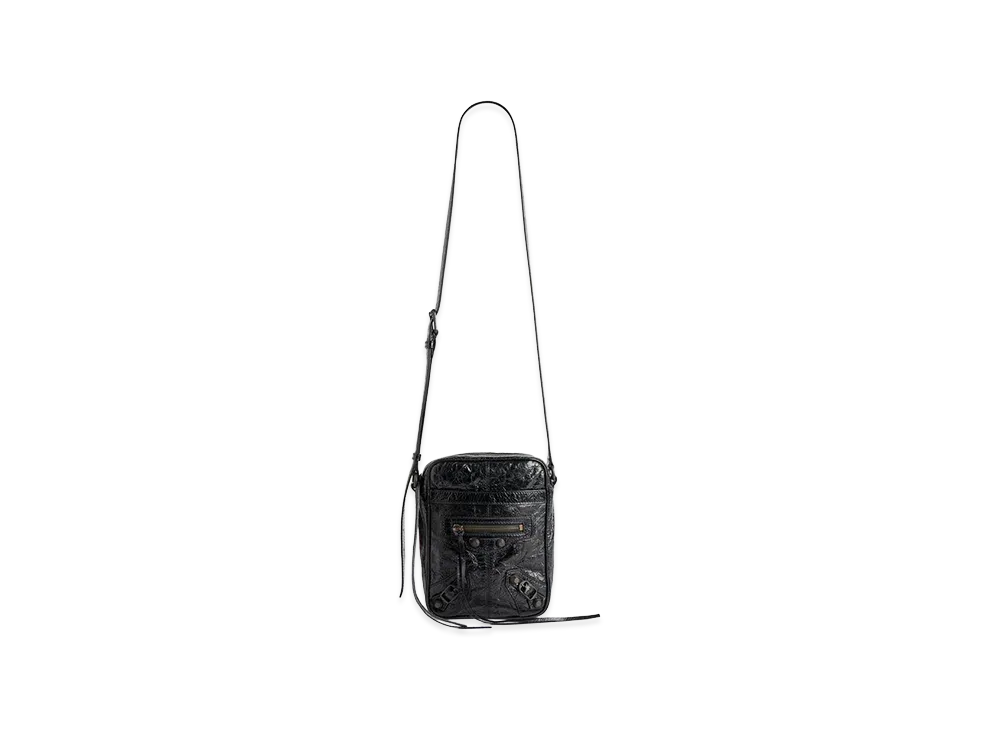 BALENCIAGA Le City Vertical Crossbody Bag "Black"