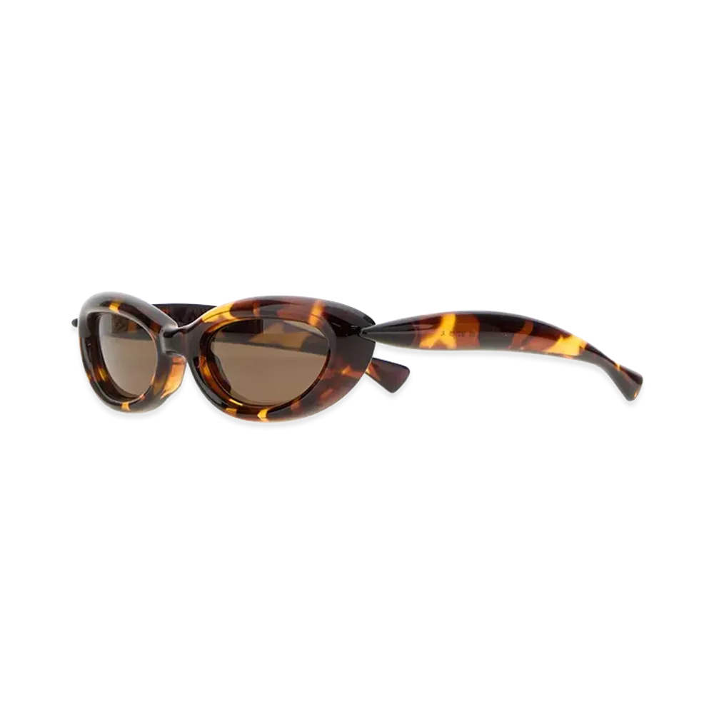 Bottega Veneta Women's Printed Acetate Sardine Sunglasses "Animalprint"