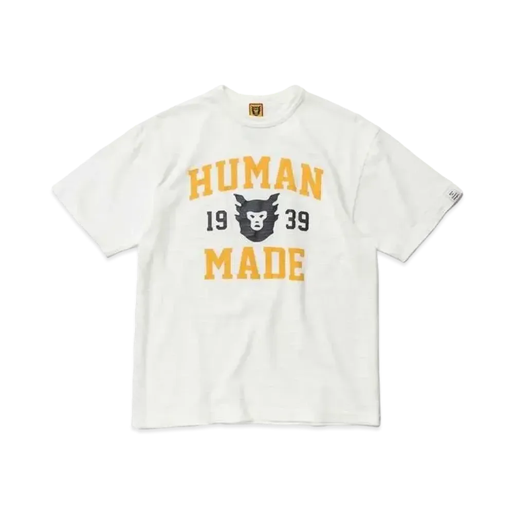 HUMAN MADE Face Logo T-Shirt "White"