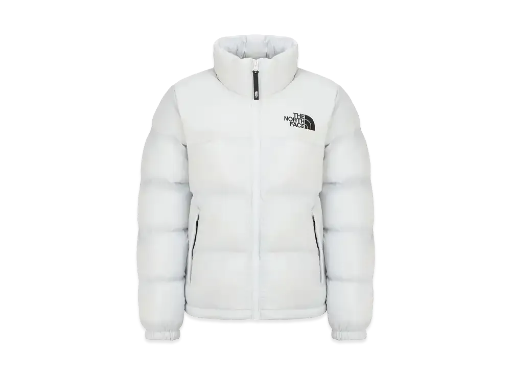 The North Face Womern's Nuptse On Jacket "Ice Gray"