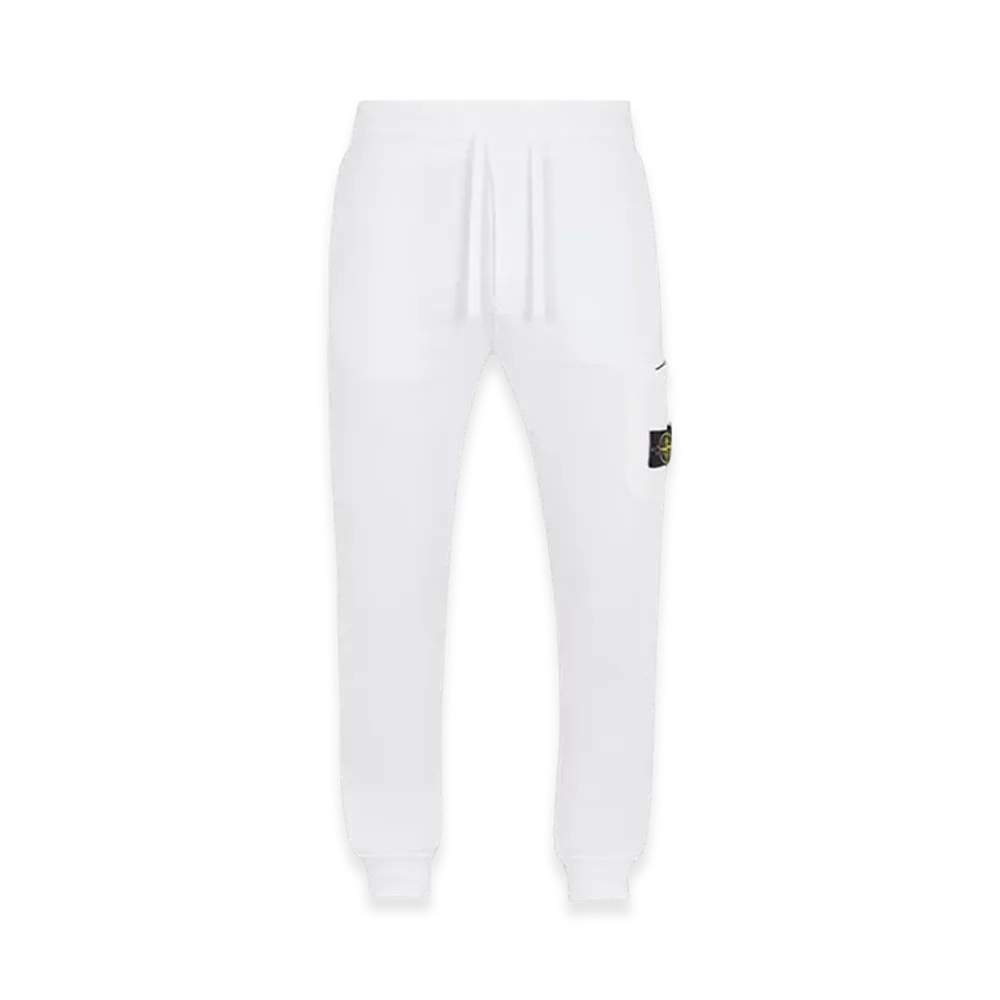Stone Island 64551 Slim Fit Cargo Sweatpants - 24SS "White"