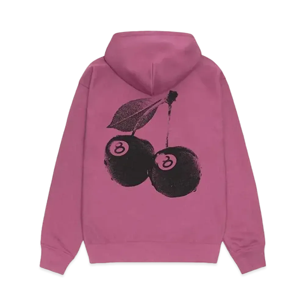 Stussy Cherries Hoodie "Berry"
