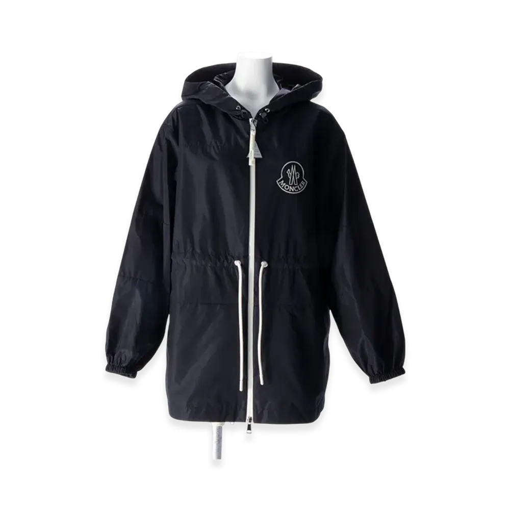 Moncler Women's Veirade Nylon Parker "Navy"