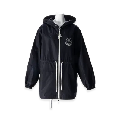 Moncler Women's Veirade Nylon Parker "Navy"