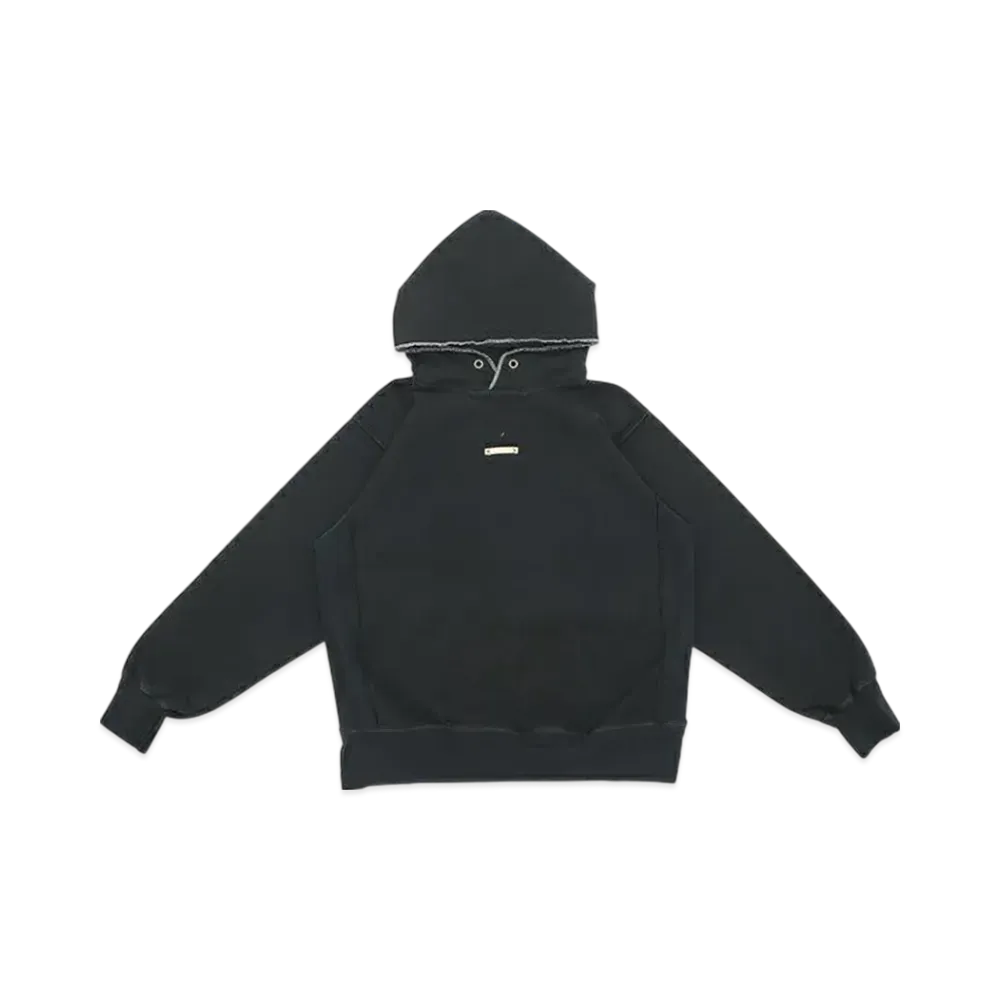 Maison Margiela Weathered Hooded Sweatshirt "Black"