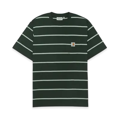 Carhartt WIP Aiken Short Sleeve T-Shirt "Green"