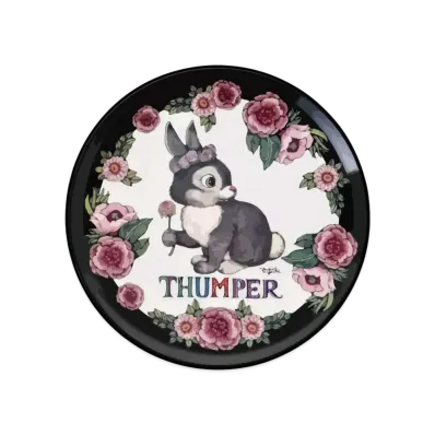 Disney x Yuko Higuchi Thumper Plate "White"