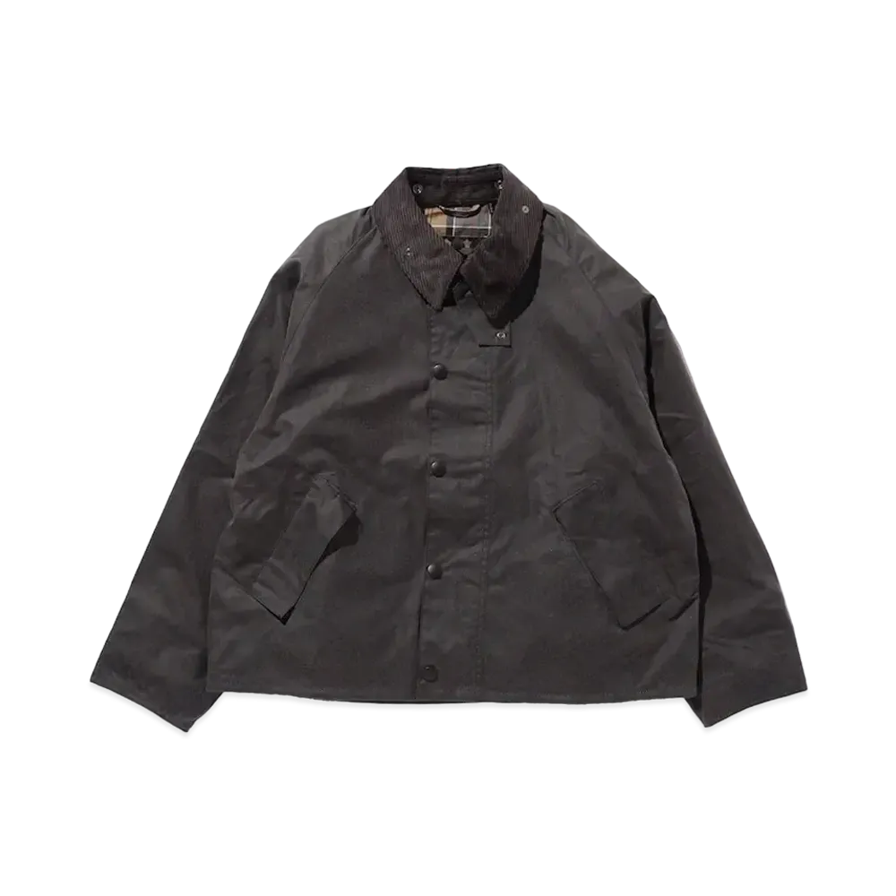 Barbour OS Transport Wax Jackt "Gray"