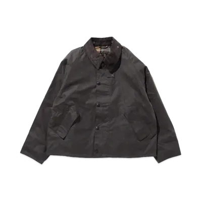 Barbour OS Transport Wax Jackt "Gray"