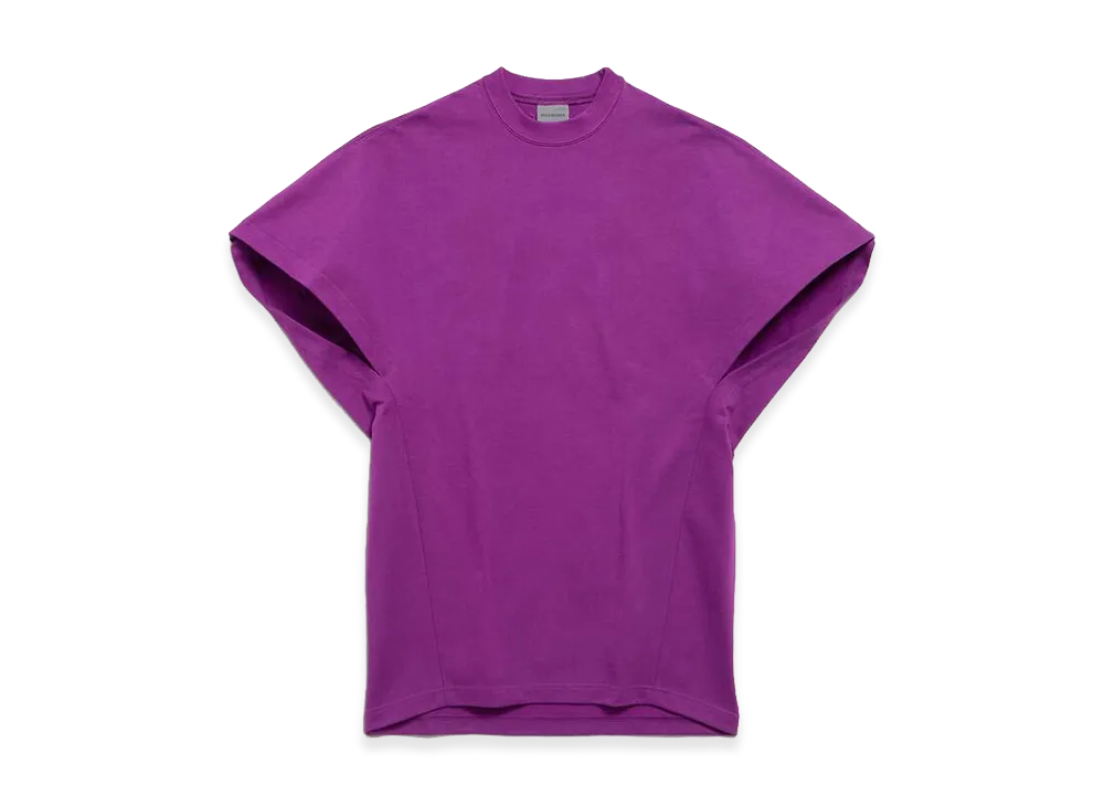 BALENCIAGA Women's Structured T-Shirt "Purple"