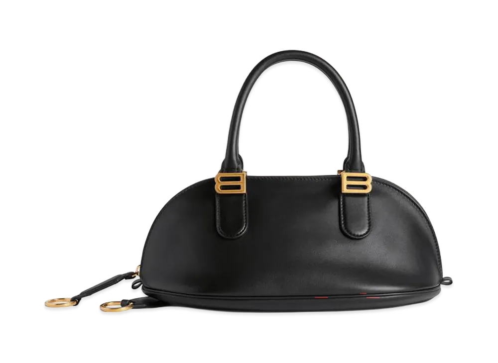 BALENCIAGA Women's Bolero Bowling Bag Mini "Black"