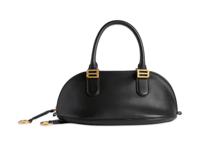 BALENCIAGA Women's Bolero Bowling Bag Mini "Black"