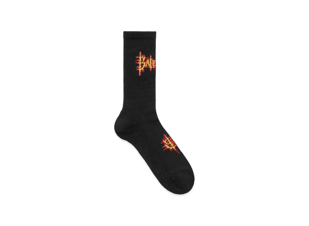 BALENCIAGA Sacre Coeur Socks "Black/Yellow"