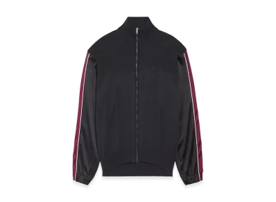 BALENCIAGA Hybrid Zip-Up Sweater "Dark Gray"