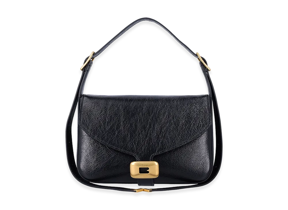 BALENCIAGA Women's Clicca Medium Shoulder Bag "Black"