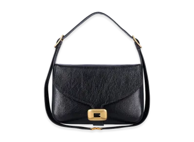 BALENCIAGA Women's Clicca Medium Shoulder Bag "Black"