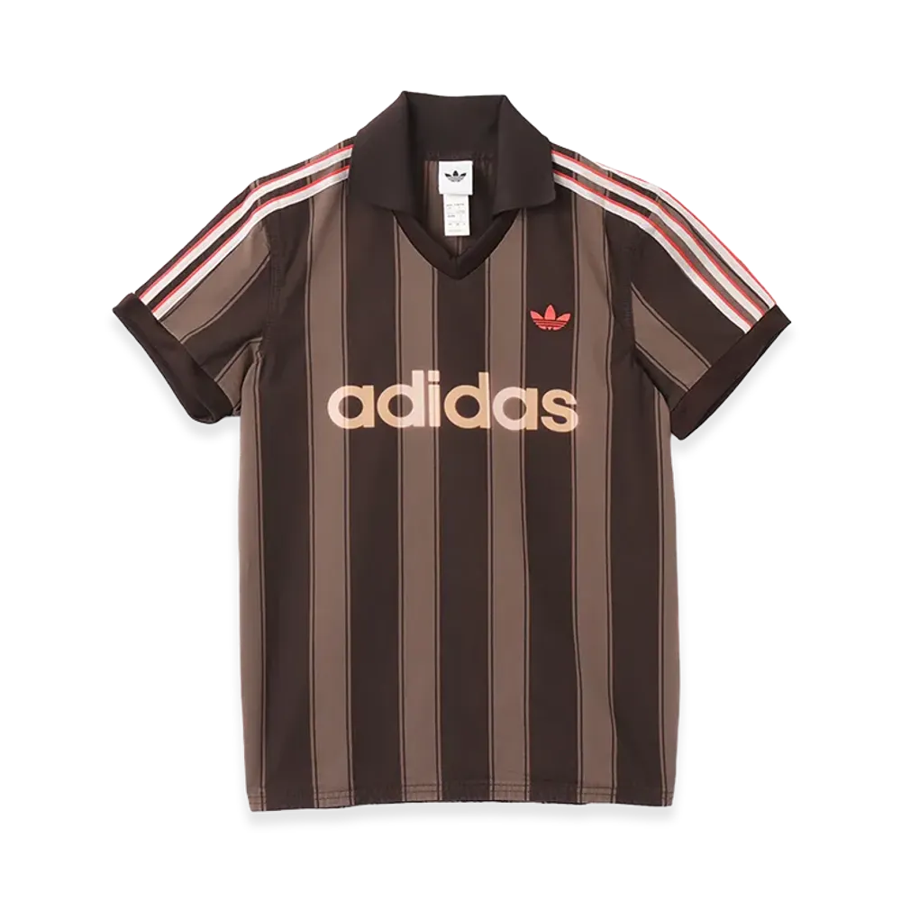 adidas Firebird Twill Football Jersey "Brown"