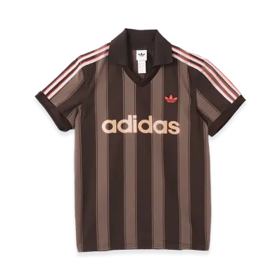 adidas Firebird Twill Football Jersey "Brown"