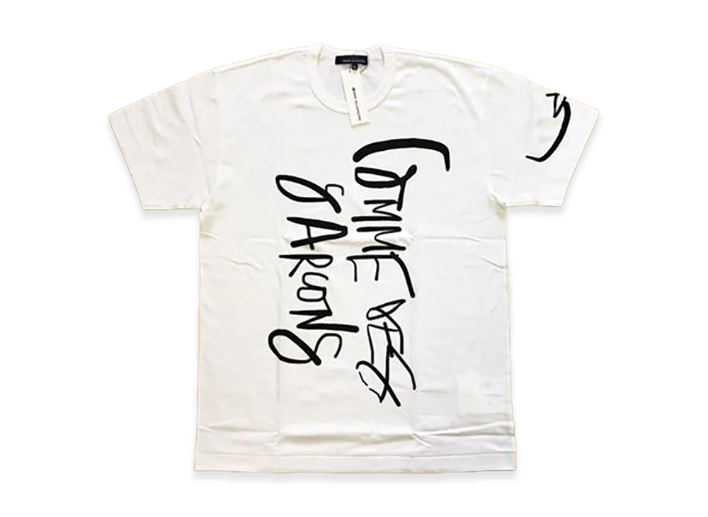 COMME des GARCONS x Alisa Yoffe Aoyama Limited Edition Logo T-Shirt "White"