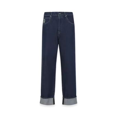 MARNI Logo Embroidery Jeans "Blue"