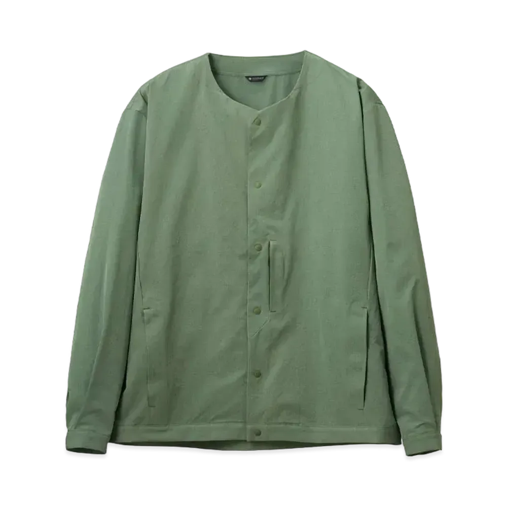 DESCENTE Allterrain 81 Round Collar Jacket "Snow Green"