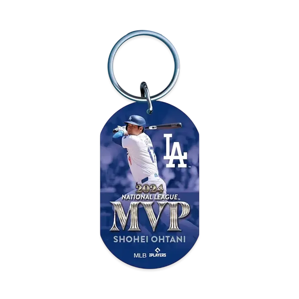 MLB Wincraft Dodgers Shohei Ohtani National League MVP 2024 Award Commemoration Key Ring