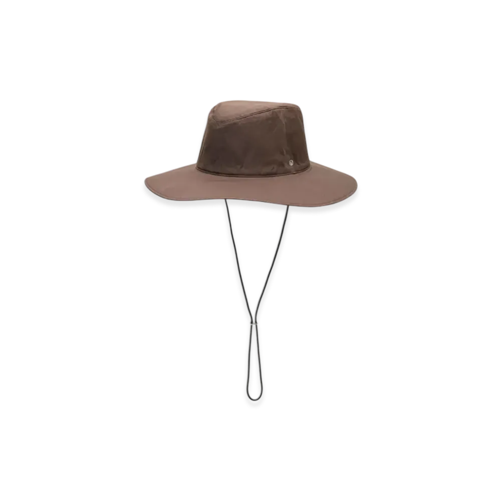 UNDERCOVER Cotton Gabardine Hat "Brown"