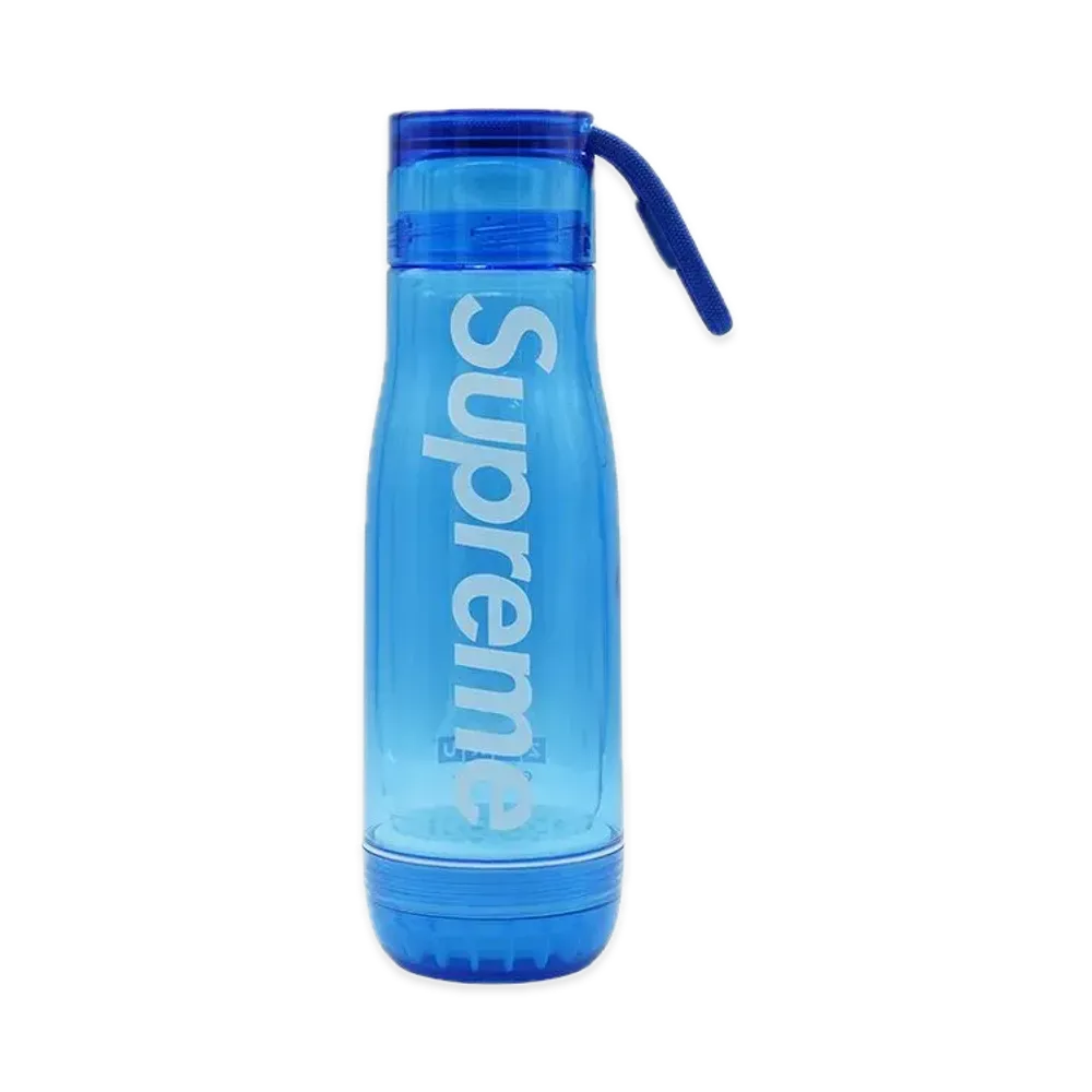 Supreme x Zoku Glass Core 16 oz. Bottle "Blue"