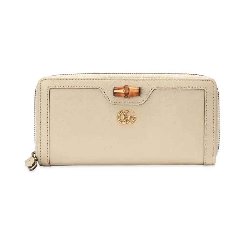 GUCCI Diana Zip Around Wallet