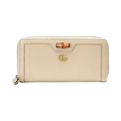 GUCCI Diana Zip Around Wallet