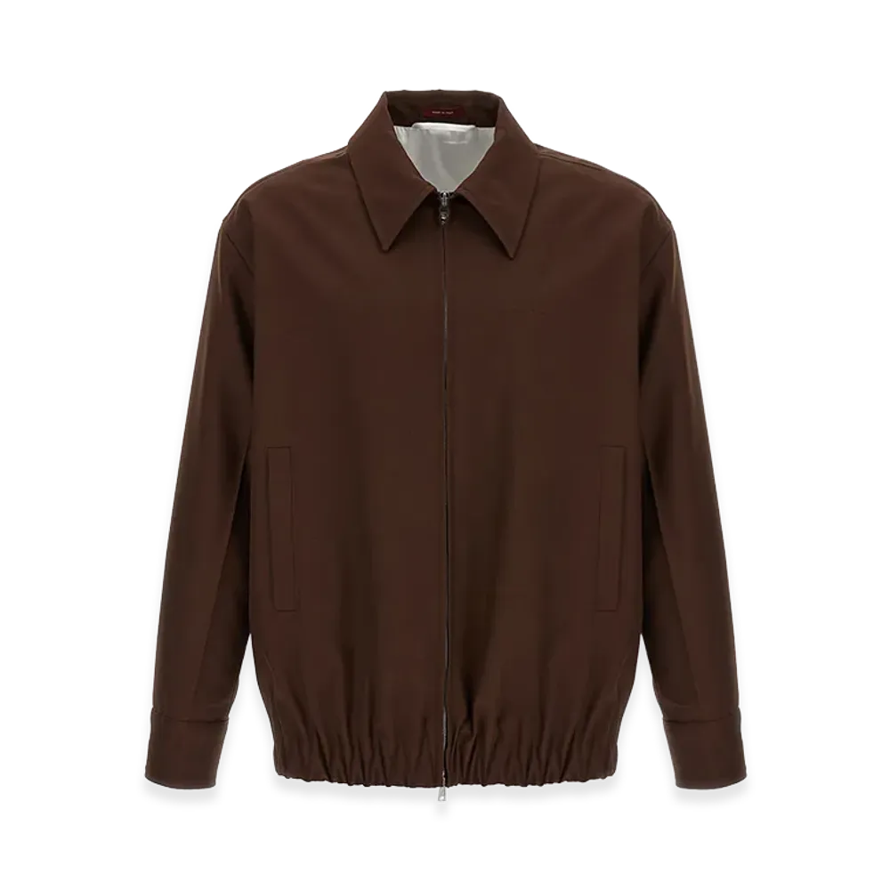 GUCCI Twill Jacket "Brown"