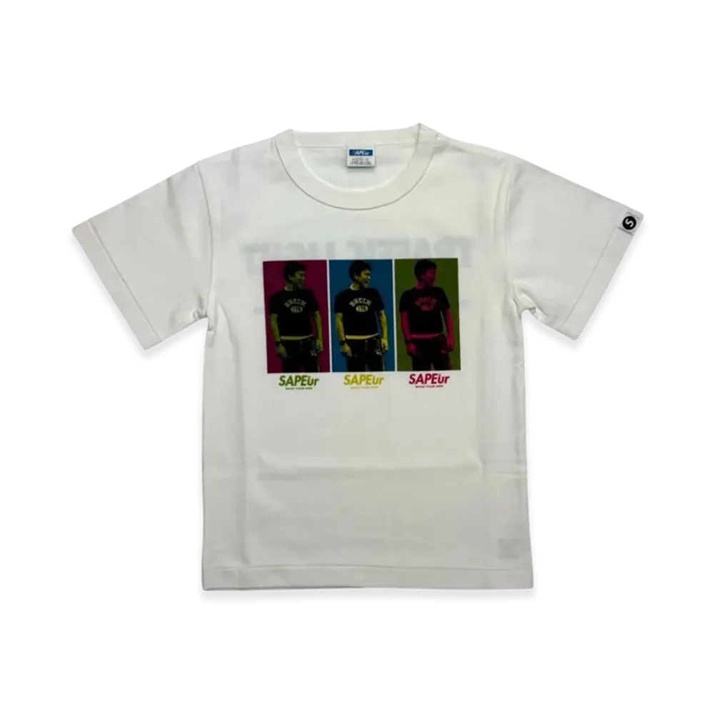 SAPEur x MASATOSHI HAMADA Kids Traffic Light S/S T-Shirt "White"