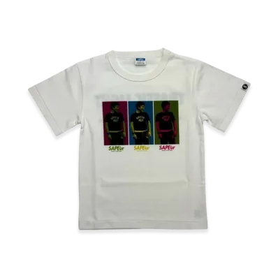SAPEur x MASATOSHI HAMADA Kids Traffic Light S/S T-Shirt "White"