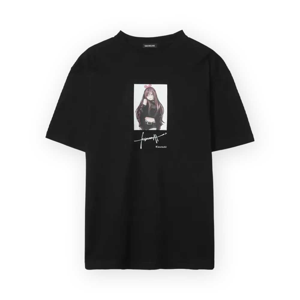 Kizuna AI x SNKRDUNK \ yudouhu TEE "BLACK"