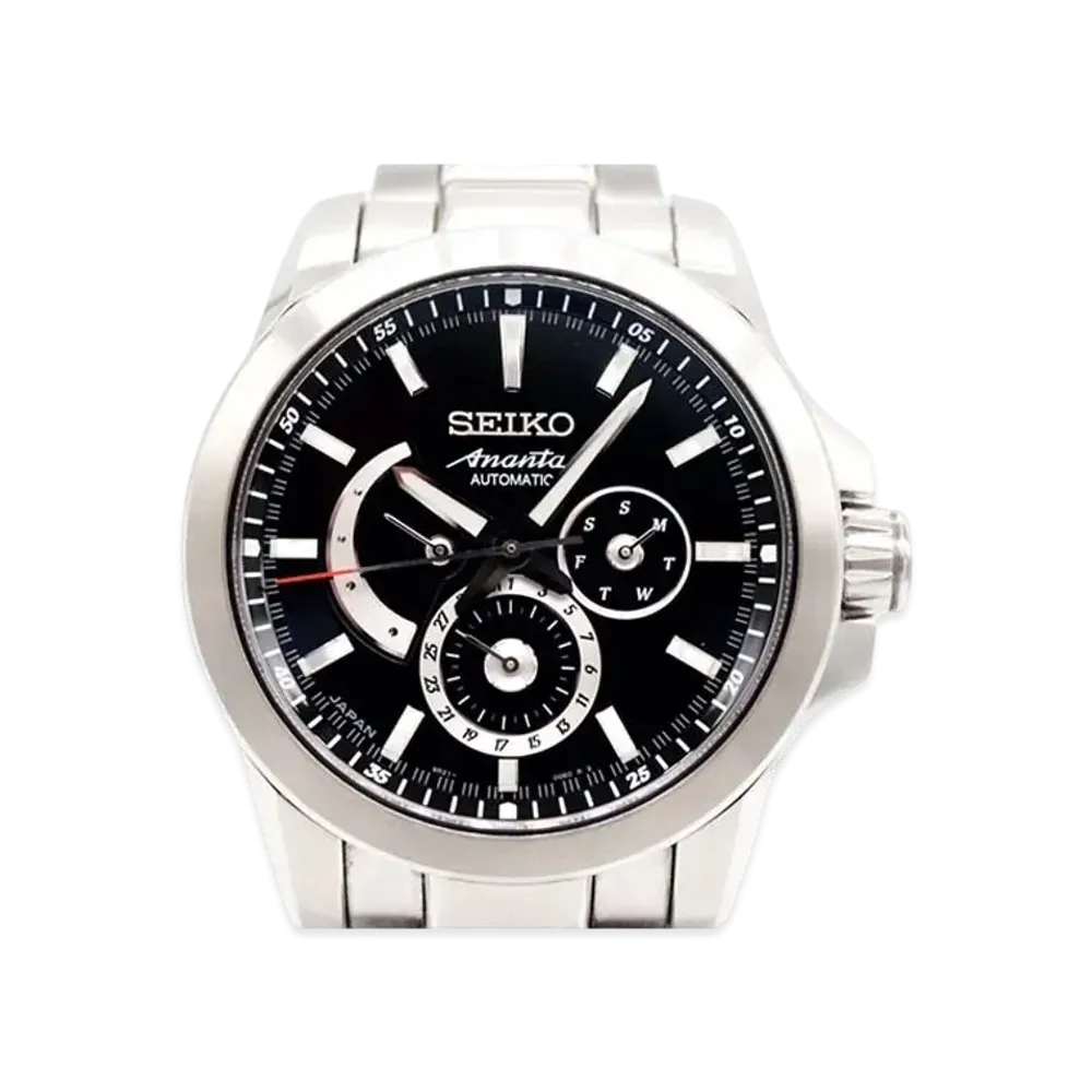 SEIKO Brightz Ananta Mechanical Multi Hands "Navy" SAEC015