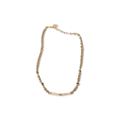 MIU MIU Logo Necklace "Gold"