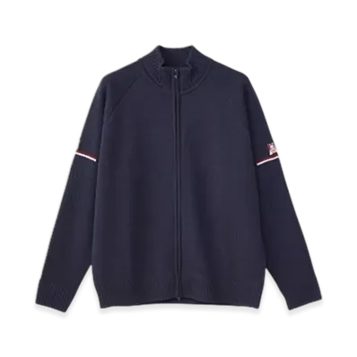 HYSTERIC GLAMOUR See No Evil Patch Jumper "Navy"