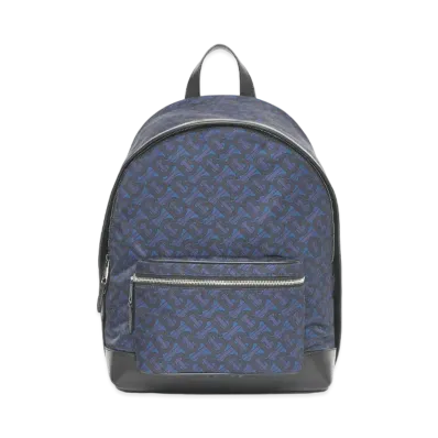Burberry Monogram Print Econyl Backpack "Deep Royal Blue"