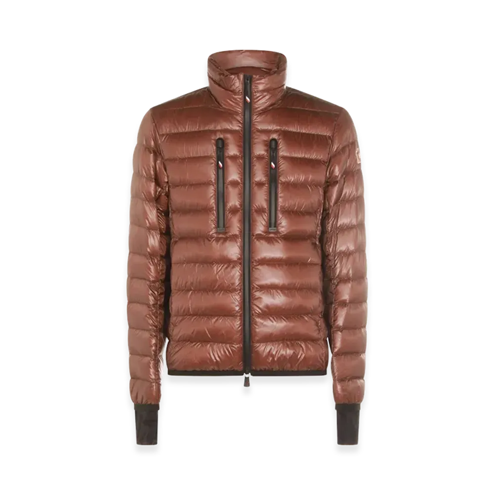 MONCLER Nylon Hers Down Jacket "Brown"