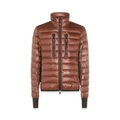 MONCLER Nylon Hers Down Jacket "Brown"