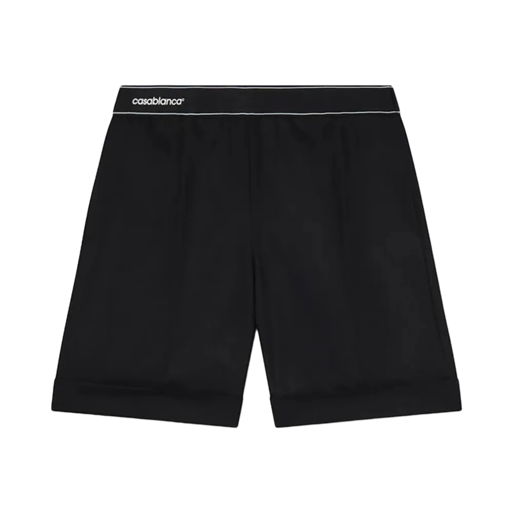 Casablanca Sports Tailoring Shorts "Black"