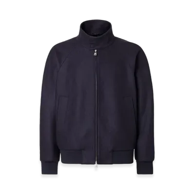 FENDI Stretch Cashmere Jacket "Midnight Blue"