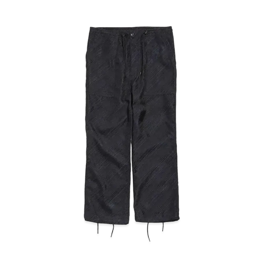 Needles STRING FATIGUE PANT - AC/PE KERSEY JQ. "Navy"
