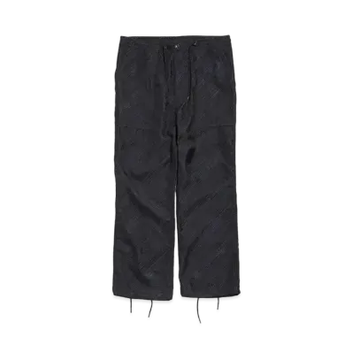 Needles STRING FATIGUE PANT - AC/PE KERSEY JQ. "Navy"