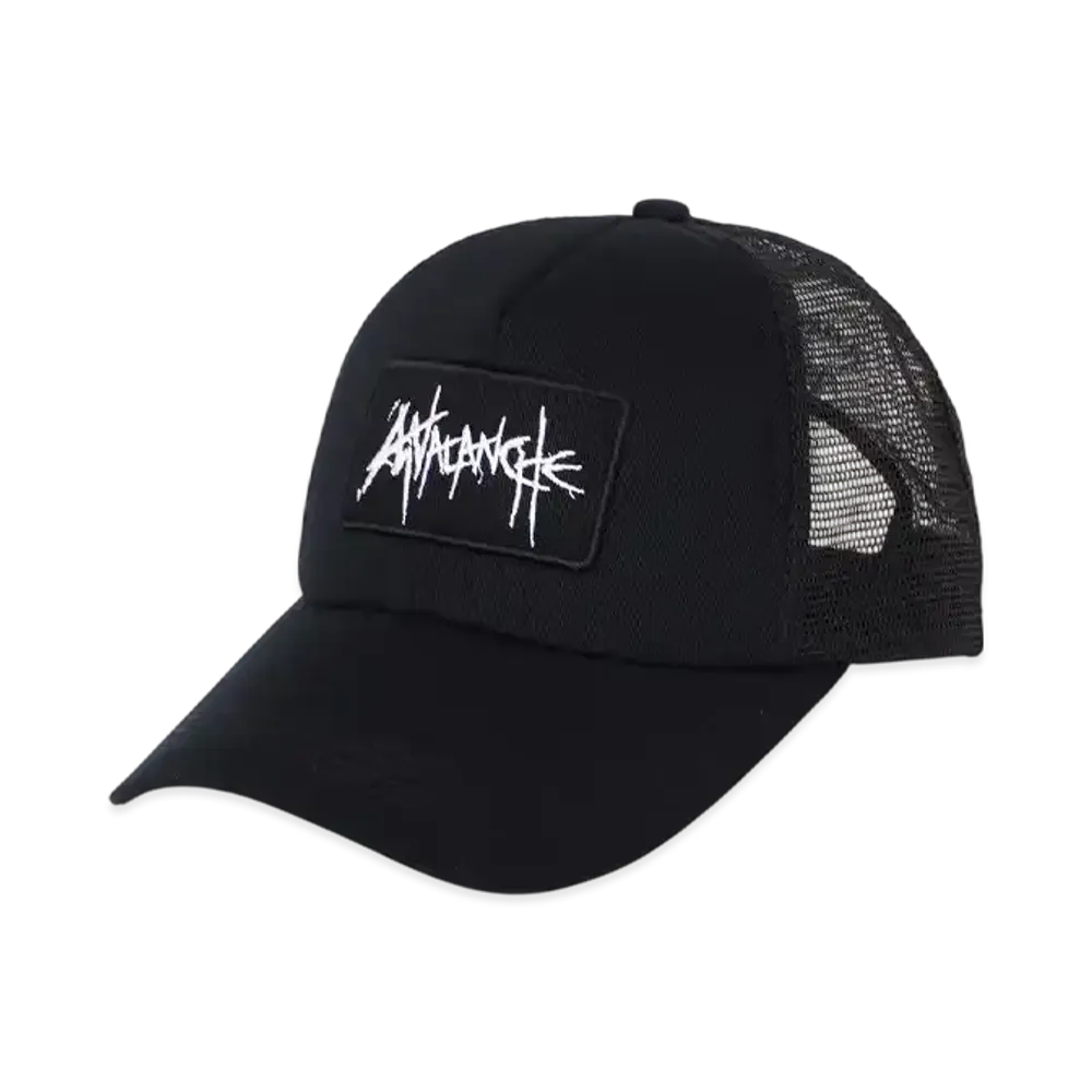 AVIREX x Final Fantasy VII Remake Mesh Cap "Avalanche" "Black"