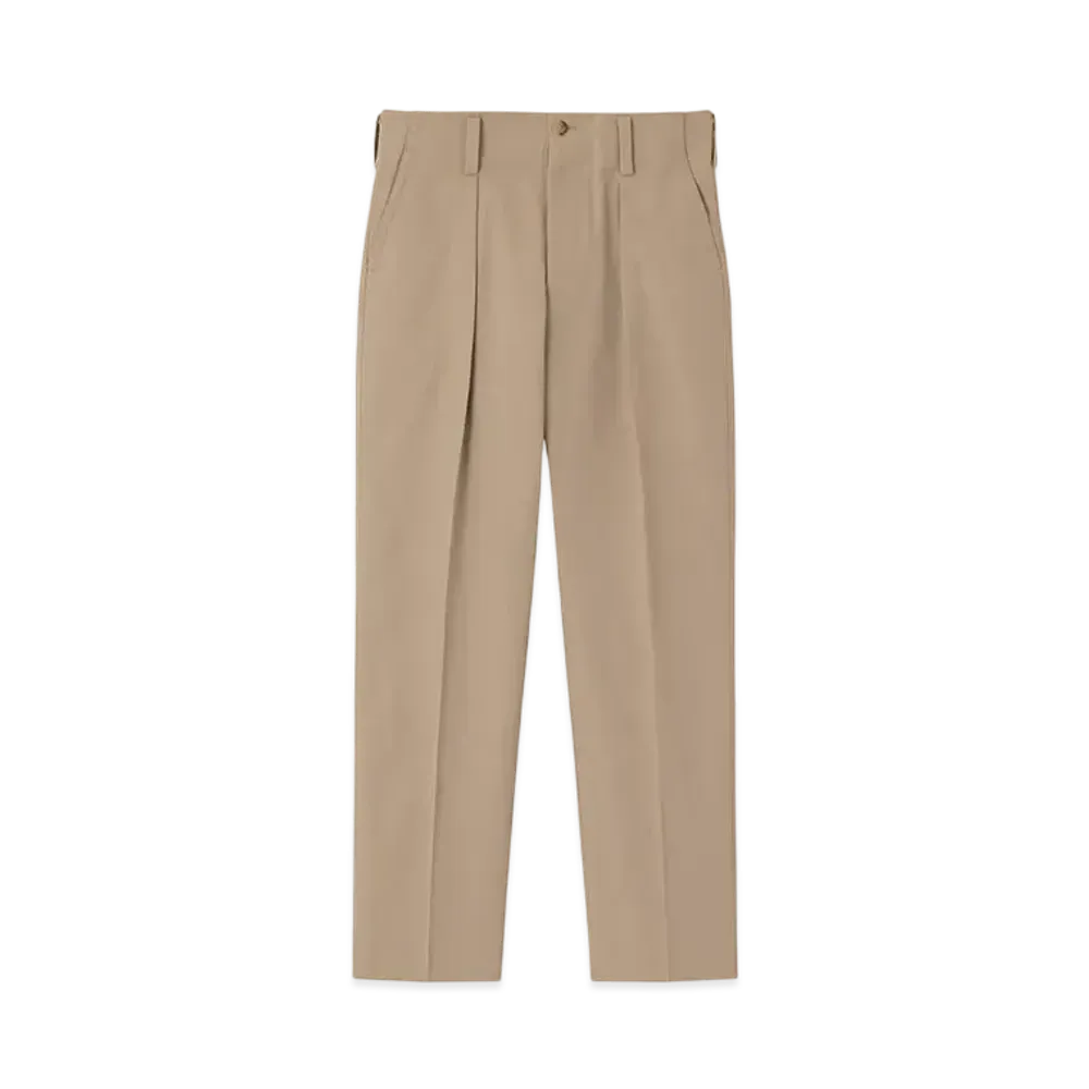 Paul Smith Cotton Silk Trousers "Beige"