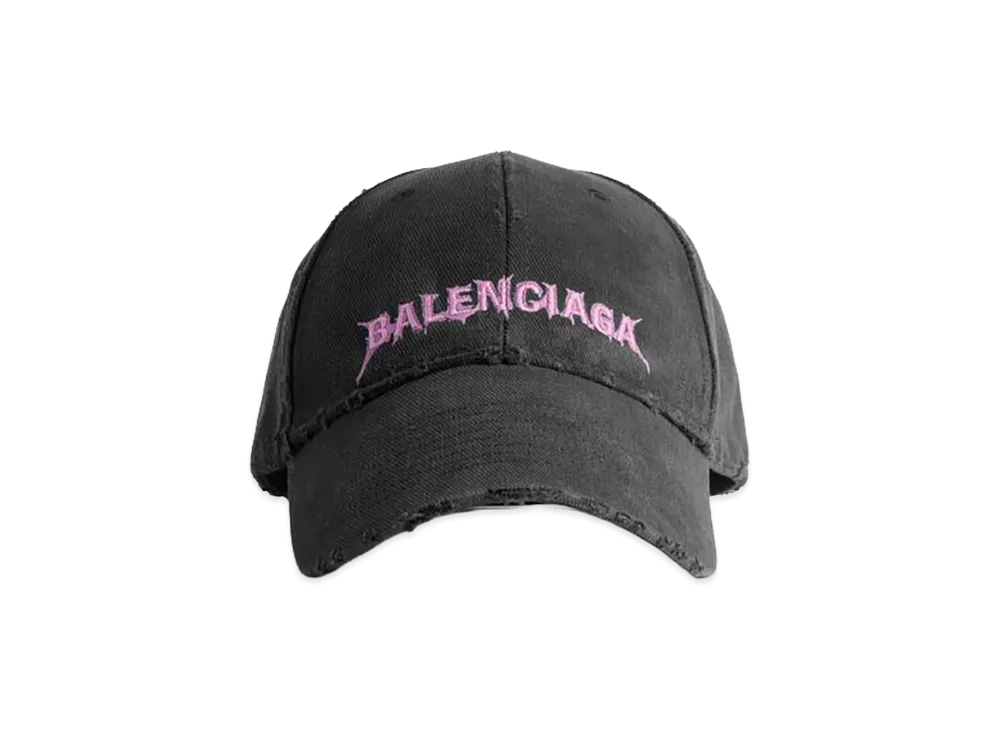 BALENCIAGA DIY Balenciaga Back Cap "Black"