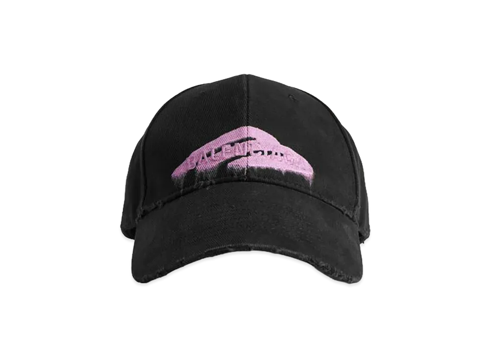 BALENCIAGA Women's Wet Brush Cap "Black"