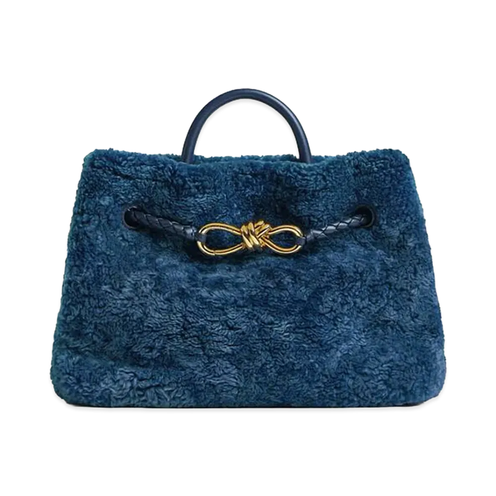 Bottega Veneta Small Andiamo "Ocean/Pacific"