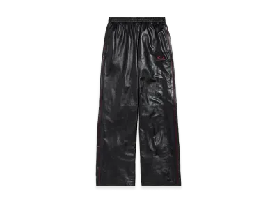 BALENCIAGA Track Pants "Black/Burgundy"